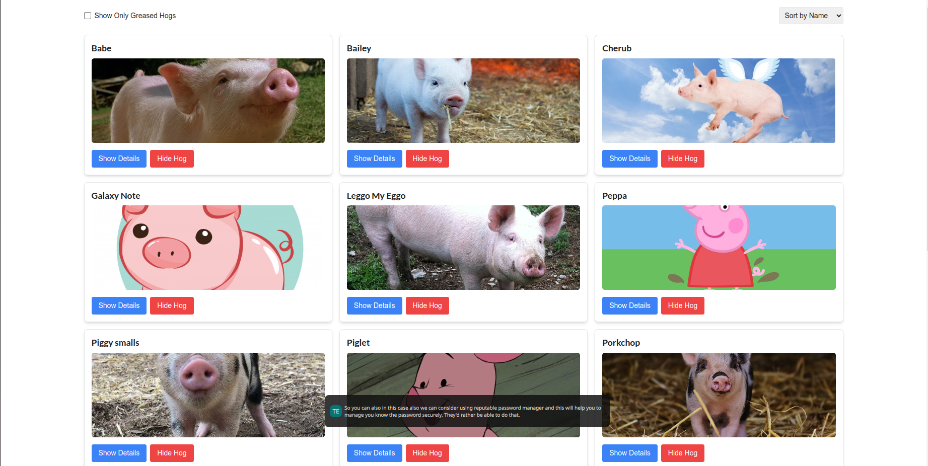 React Hooks Hogwild